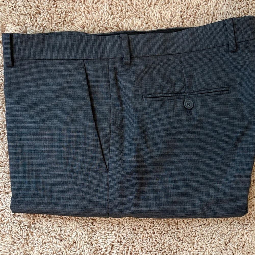 Express Men's Dark Gray Dress Pants